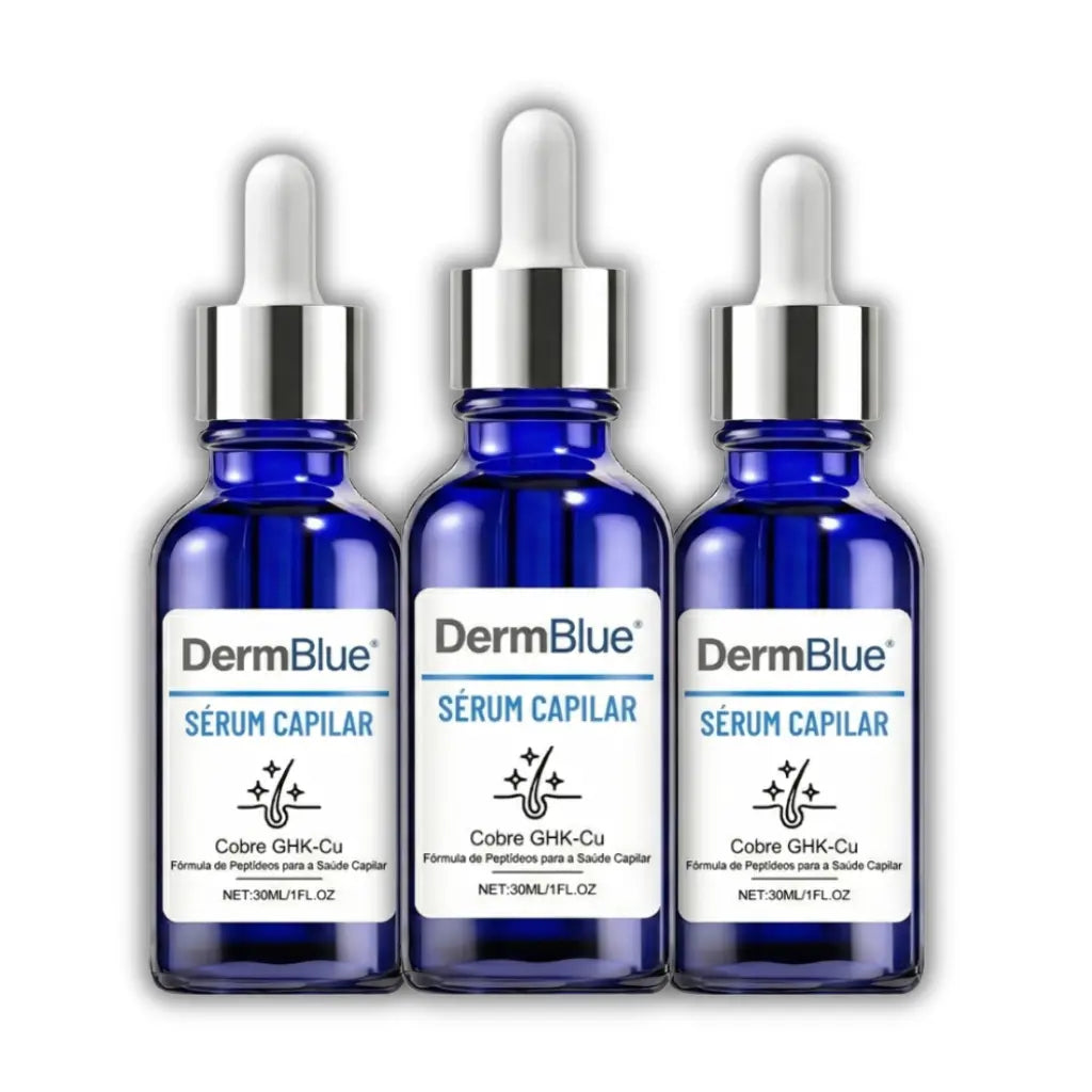 DermBlue - Sérum Capilar Peptídeo de Cobre GHK-Cu