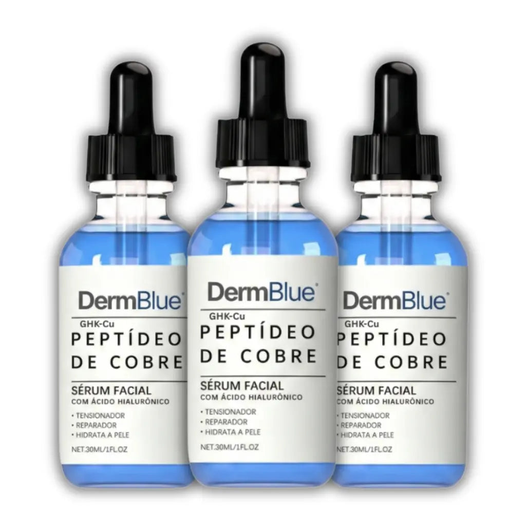 DermBlue - Sérum Facial Peptídeo de Cobre GHK-Cu